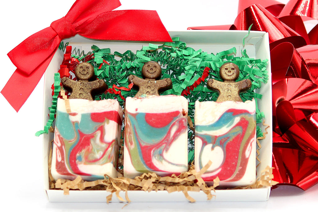 The Gingerbread Man - Mini Soaps - Box of 3