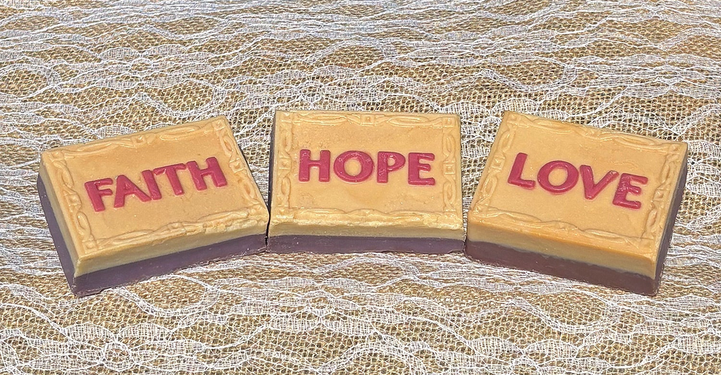 FAITH, HOPE, LOVE (Pink) 3-in-a-box