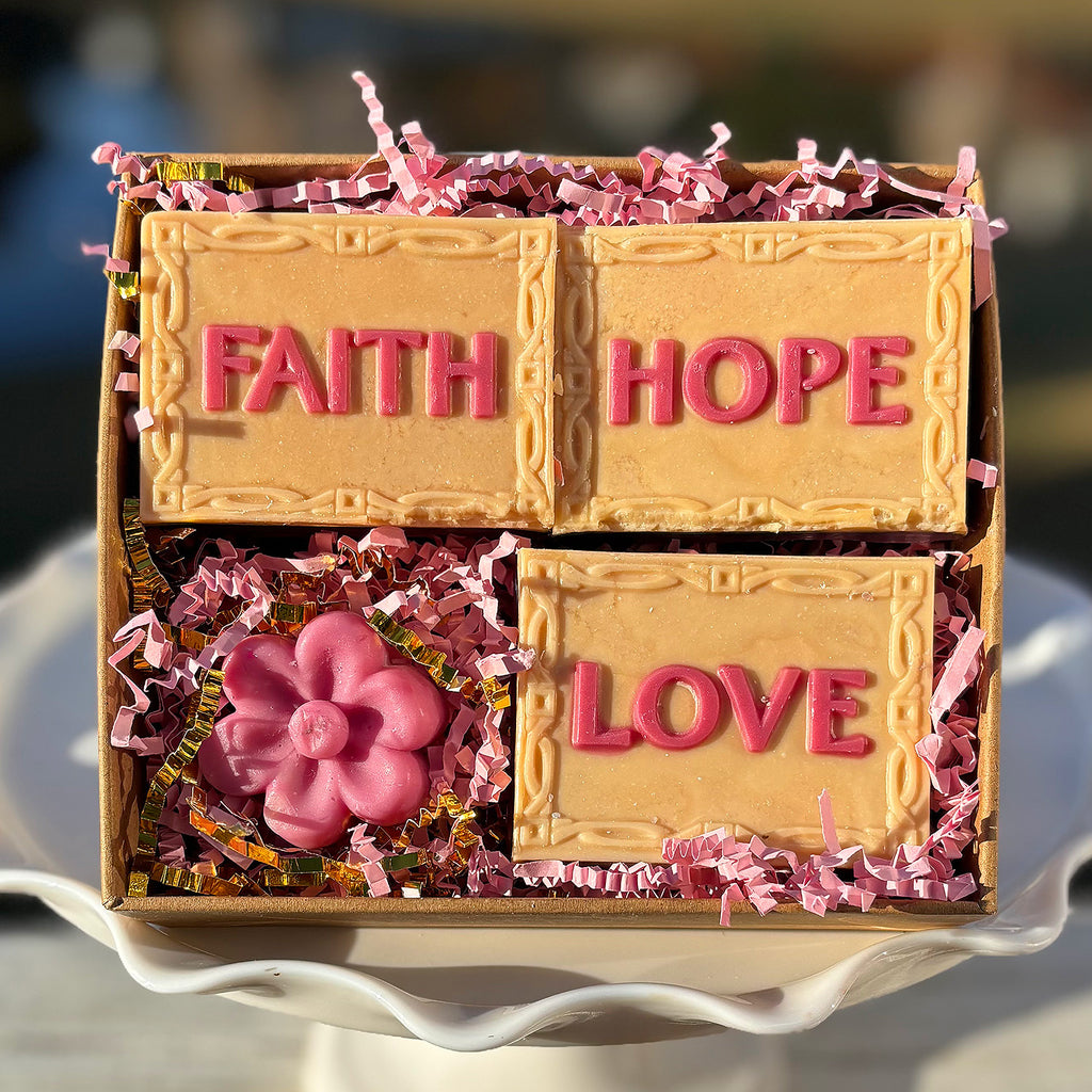 FAITH, HOPE, LOVE (Pink) 3-in-a-box