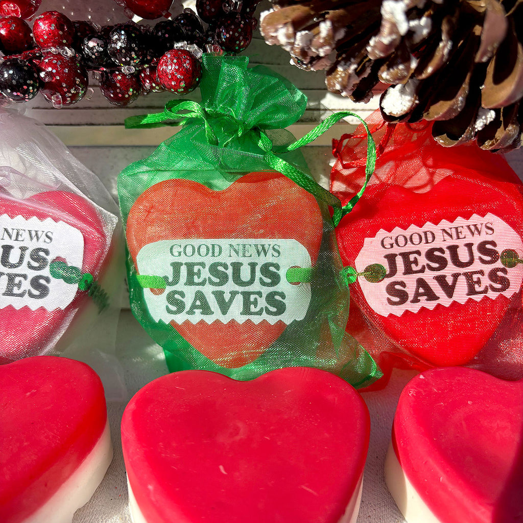 DeeLuxe Christian Gift Bag - Purple - Psalm 29:11