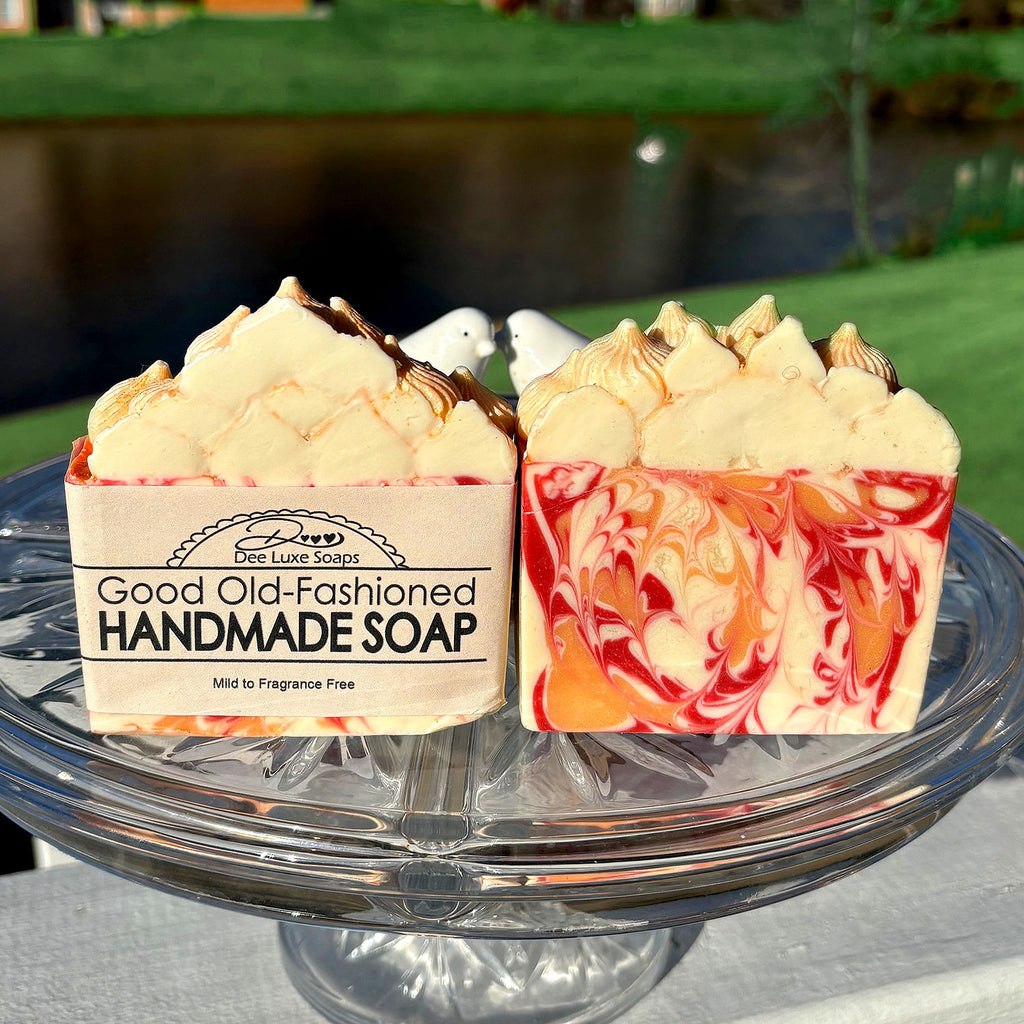 Good Old-Fashioned Handmade Soap - Orange-Cream